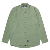 Insurgent Club - Mandarin Collar Shirt Sage Green