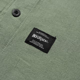 Insurgent Club - Mandarin Collar Shirt Sage Green