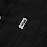 Insurgent Club - Mandarin Collar Shirt Black