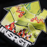 T-Shirt on Fire Black