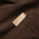 Brown Pocket Oversize Fit Air-Flex Tshirt