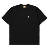 Black Pocket Oversize Fit Air-Flex Tshirt