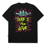 Insurgent Club - Tshirt Kaos False Love Black Graphic
