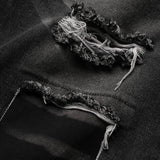 Insurgent Club x Vespuci x Driven Humankind - Pants C.R Biker Distressed