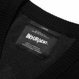 Insurgent Club - Cardigan Splatter Black