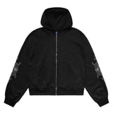 Insurgent Club - Hoodie Zipper Praise Black