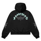Insurgent Club - Hoodie Zipper Praise Black