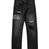 Insurgent Club x Vespuci x Driven Humankind - Pants C.R Biker Distressed