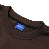 Insurgent Club - Crewneck Basic Boxy Embroidery Brown