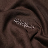 Insurgent Club - Crewneck Basic Boxy Embroidery Brown