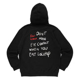 Insurgent Club - Lollipop Black Wording Hoodie