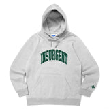 Insurgent Club - College Misty Green Wording Hoodie