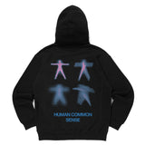 Insurgent Club - Common Sense Black Graphic Hoodie