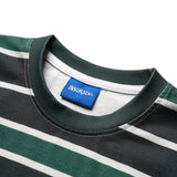 Insurgent Club - Cadmium Green Stripe Tshirt