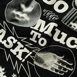 Insurgent Club - Tshirt Kaos Too Much Black Graphic