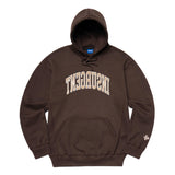 Insurgent Club - Hoodie College Mirror Brown Wording