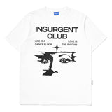 Insurgent Club - Cadence White Graphic Tshirt