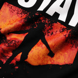 インサージェントクラブ - Tシャツ カオス ステイアライブ ブラック