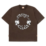 ブラウンのボックスフィット エアフレックス マンチェTシャツ