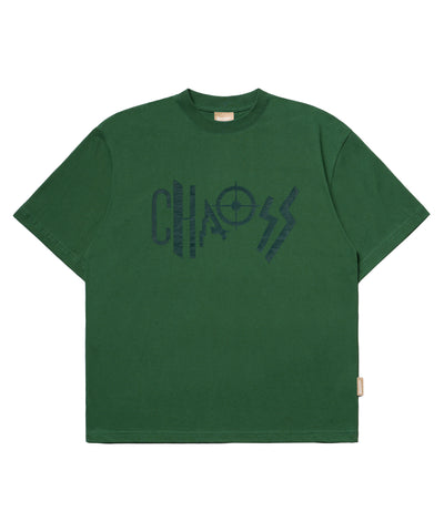 Green Boxy Fit Air-Flex Aim For Chaos Tshirt