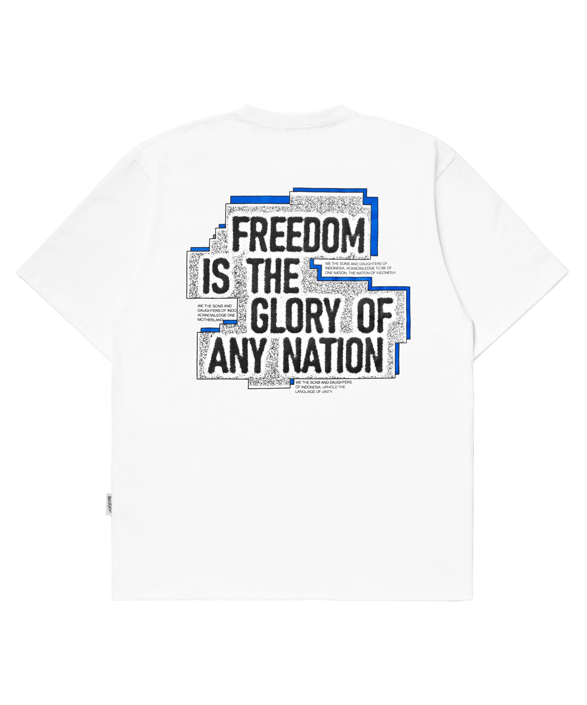 Insurgent Club x Infipop - Tshirt Kaos R.O. 1928 White