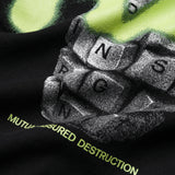 Insurgent Club - Tshirt Kaos Mad Black