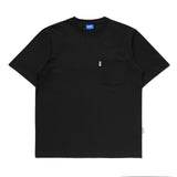 Black Pocket Boxy Fit T-shirt