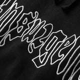 インサージェントクラブ - フーディー オールドタイプ ブラック 375 gsm