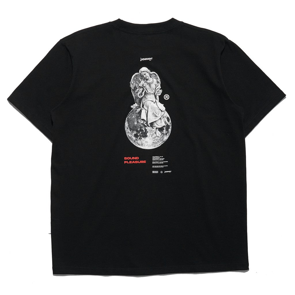 インサージェントクラブ - Tシャツ カオス ハイエンジェル ブラック グラフィック