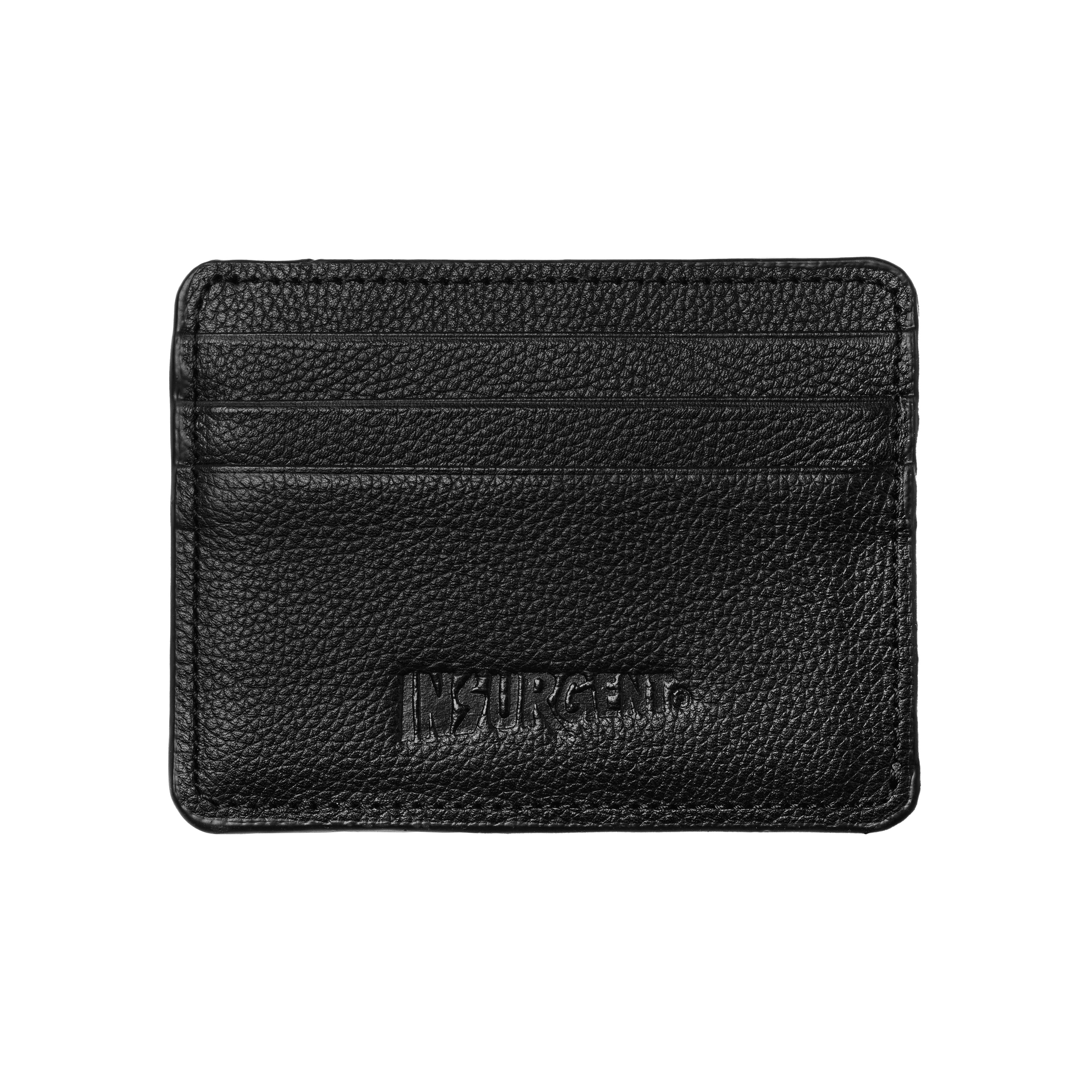 Insurgent Club - Leather Cardholder Black