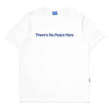 インサージェント・クラブ - Tシャツ「Kaos No Peace」ホワイト文字入り