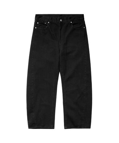 BLACK CICADA BARREL PANTS