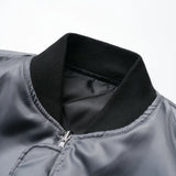 BLACK SCORPIO REVERSIBLE BOMBER JACKET