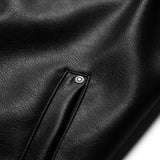 Insurgent Club - Leather Western Jacket Black