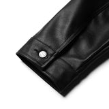 Insurgent Club - Leather Western Jacket Black