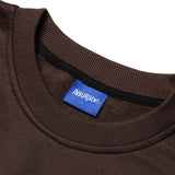 Insurgent Club - Crewneck Basic Boxy Embroidery Brown