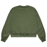 Insurgent Club - Crewneck Basic Boxy Embroidery Olive