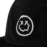 インサージェントクラブ - キャップ スマイリー コーデュロイ ブラック