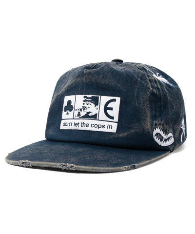 BLUE WASHED COPS OUT CAPS