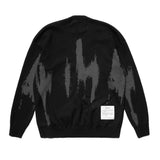 Insurgent Club - Cardigan Splatter Black