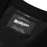 Insurgent Club - Cardigan Splatter Black