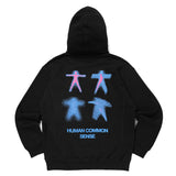 Insurgent Club - Common Sense Black Graphic Hoodie