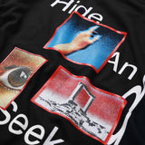ハイド＆シーク Tシャツ ブラック
