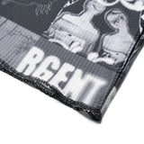 BLACK ARCHIVE PATCH WAFFLE CREWNECK