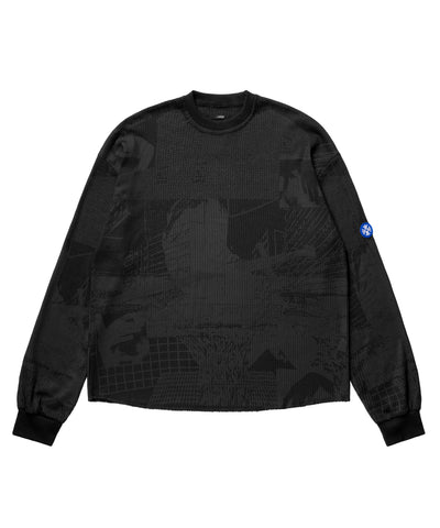 BLACK UPSIDO CREWNECK