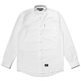 Insurgent Club - Mandarin Collar Shirt White