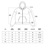 Insurgent Club - Hoodie Zipper Boxy Rebuild Black