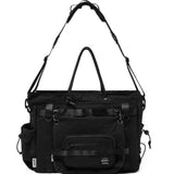 BLACK CONNECTED SLING BAG