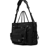 BLACK CONNECTED SLING BAG