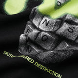 Insurgent Club - Tshirt Kaos Mad Black